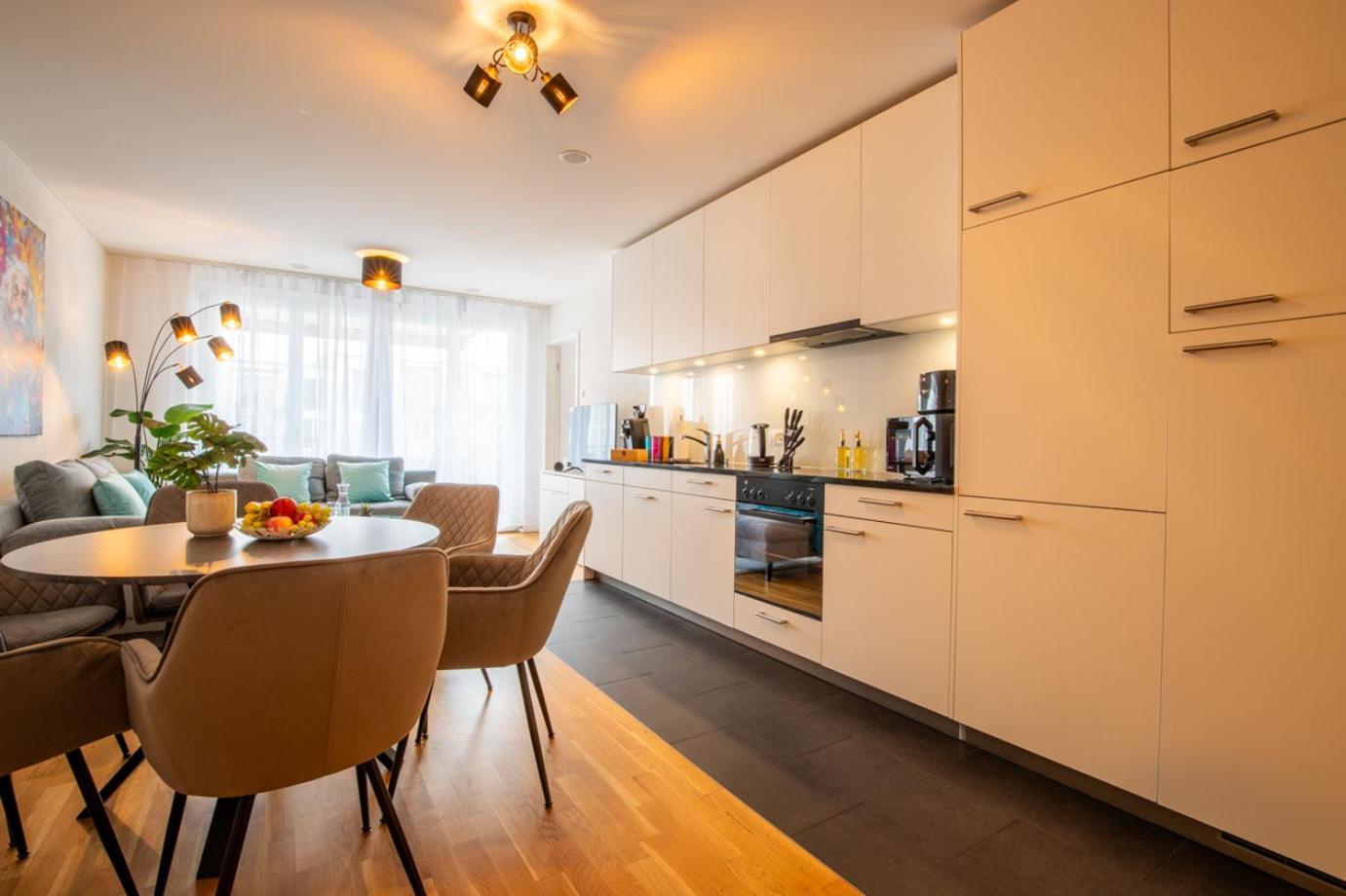 Special Einstein II Apartment Basel, Messe Kleinbasel 10-Star Extérieur photo