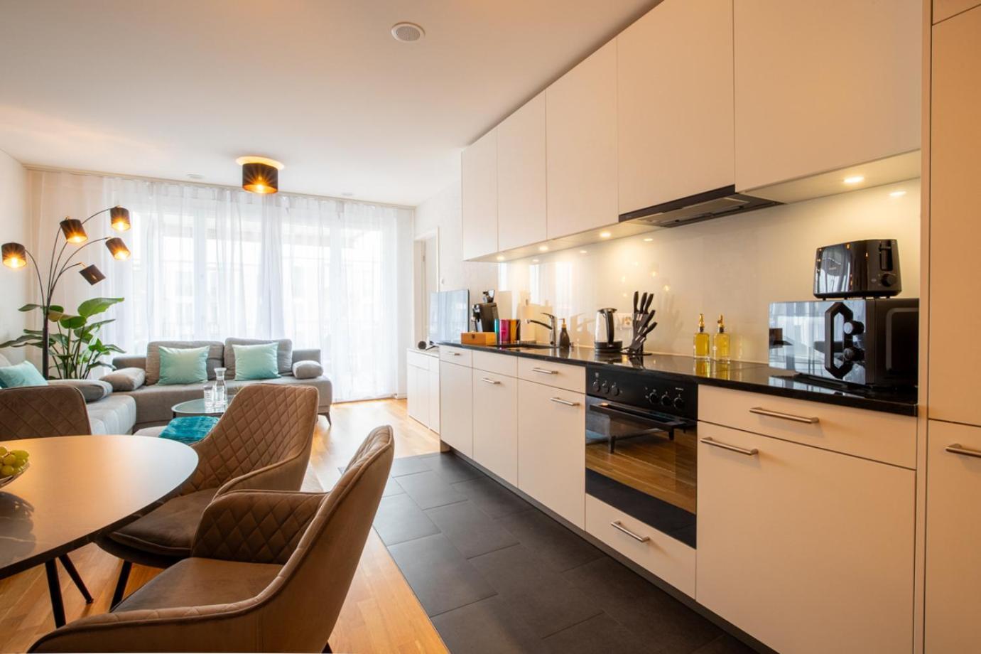 Special Einstein II Apartment Basel, Messe Kleinbasel 10-Star Extérieur photo
